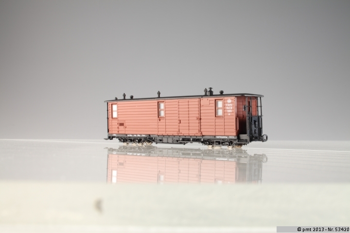 Zugführerwagen, Zittauer 100-jähriger Zug, braun