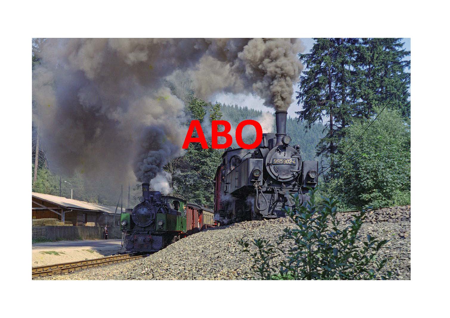 Abonnement  Schmalspur-Album Harz DR 1950-1983