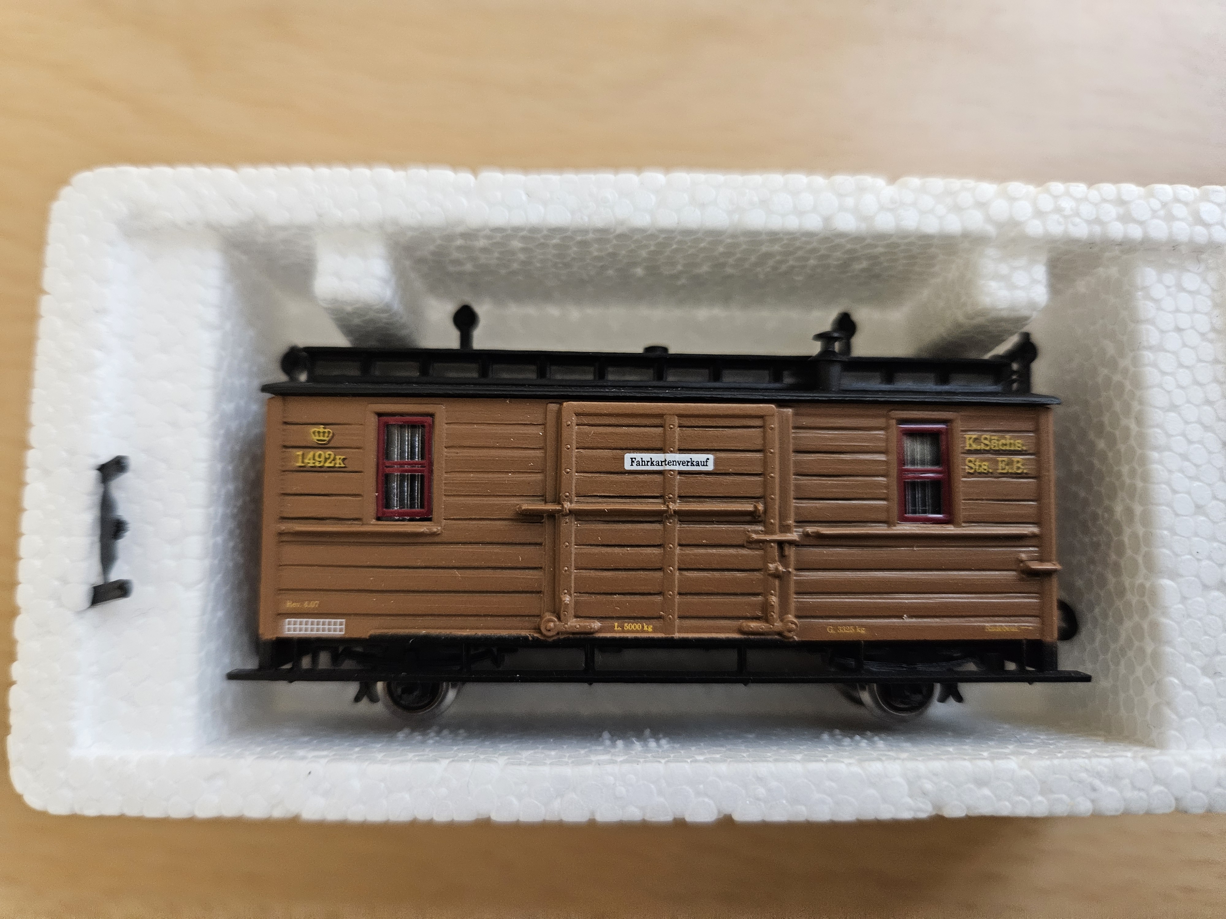 Packwagen  K.Sä.Sts.E.B. 1492K