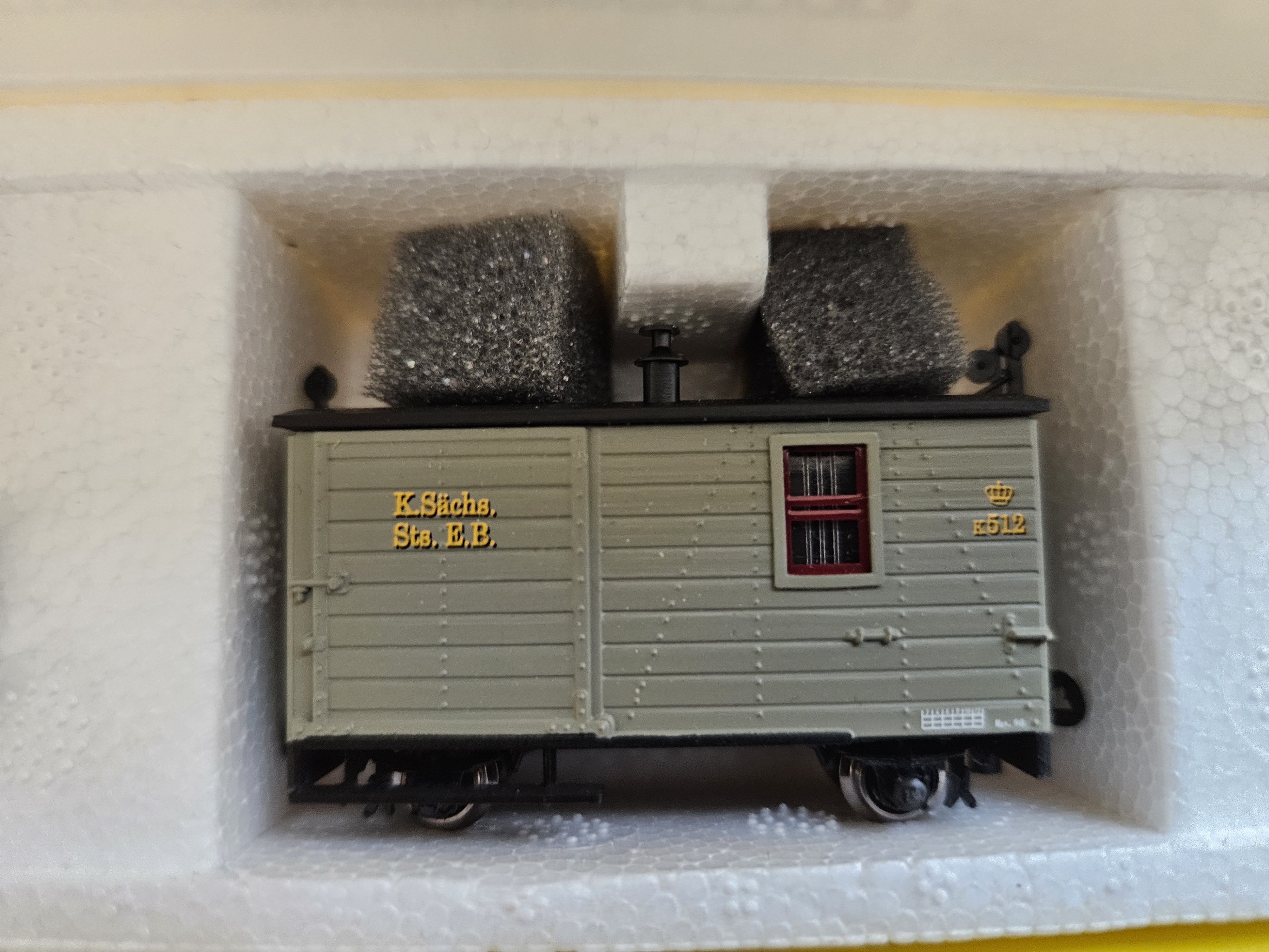 Packwagen  K.Sä.Sts.E.B. kurz