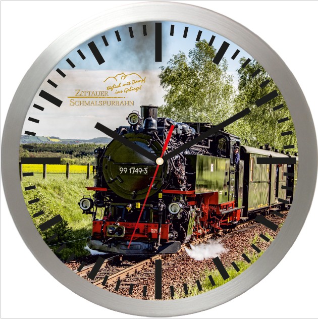 Wanduhr Zittauer Schmalspurbahn