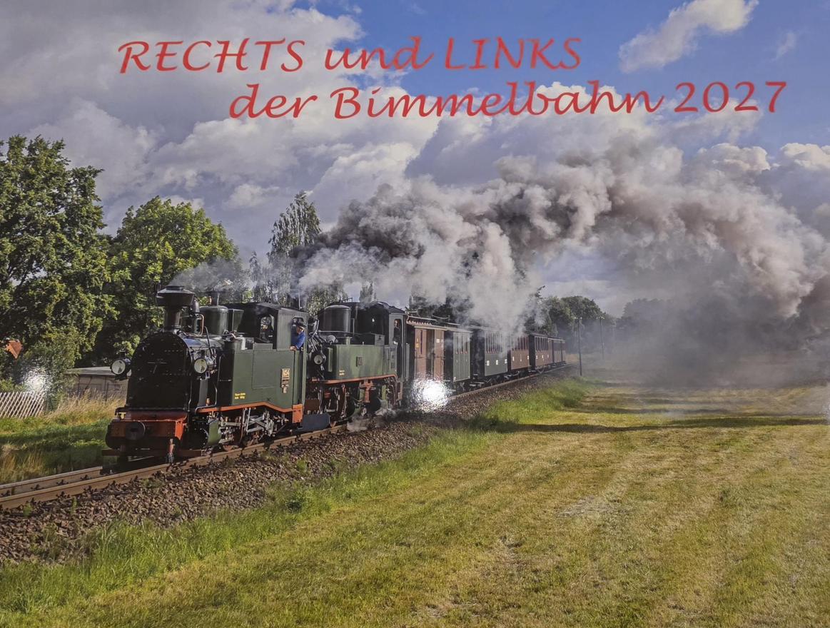 Wandkalender Links und Rechts der Bimmelbahn