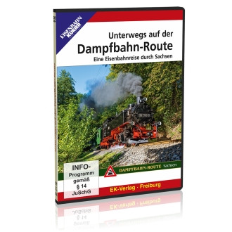 DVD "Dampfbahn-Route Sachsen" Ek-Verlag
