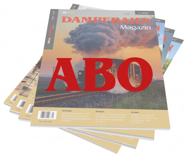 Abo Dampfbahn-Magazin