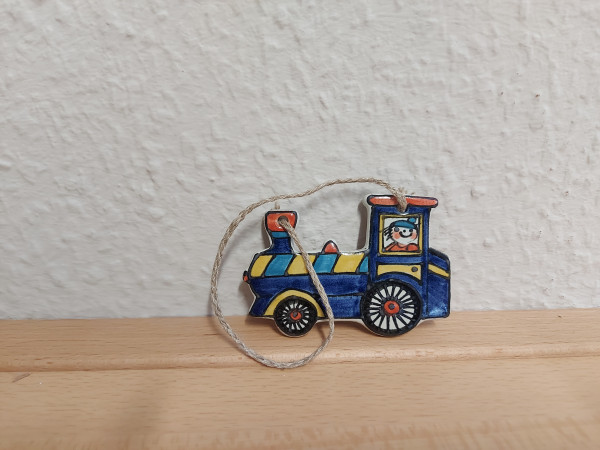 Geschenkanhänger Kindermotiv Eisenbahn