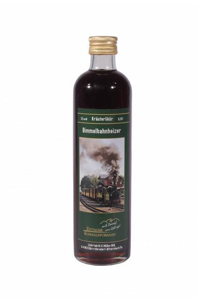 Bimmelbahnheizer Souvenirflasche