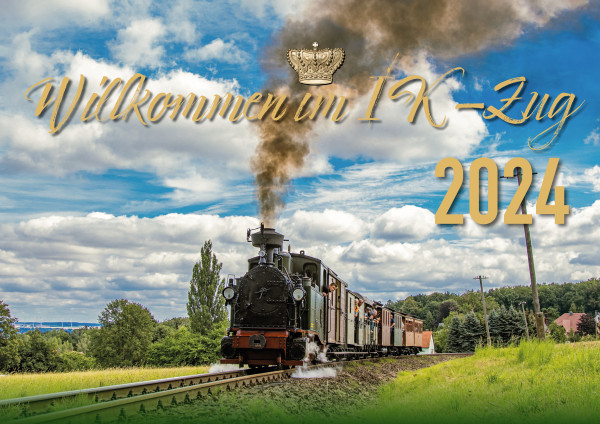 Tischkalender - Willkommen im I K-Zug 2024
